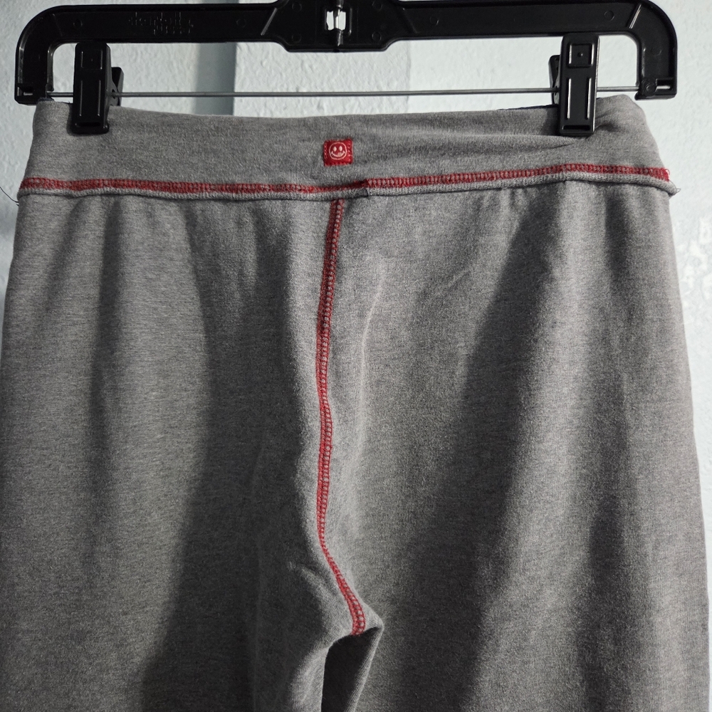 Joe Boxer Gray Pants with Red Accents Y2K Vintage 90s - Picture 6 of 8